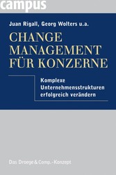 Change Management für Konzerne Change Management für Konzerne